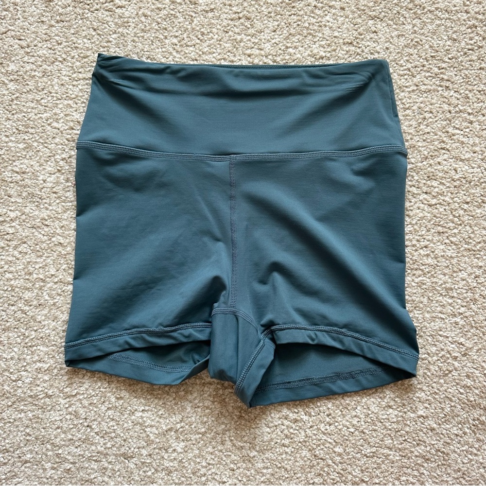 Blue Biker Shorts